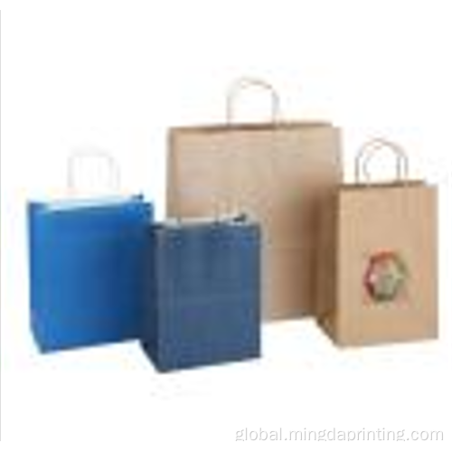 Custom Kraft Paper Bags Printed Kraft Paper Bag factory Factory